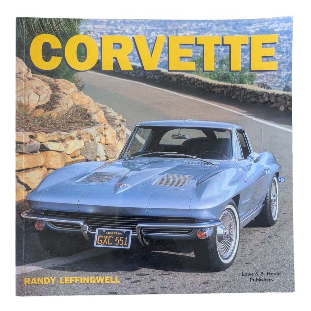 Corvette Hardcover Book by Randy Leffingwell